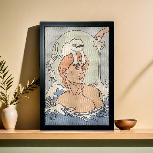 David's Paw Cat Scratcher Medium on console