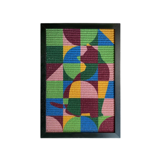 Geomeowtric Cat Scratcher Medium, product shot with no background